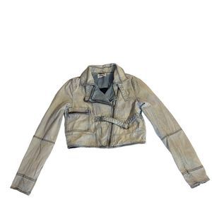 One Teaspoon Cropped Jean Jacket